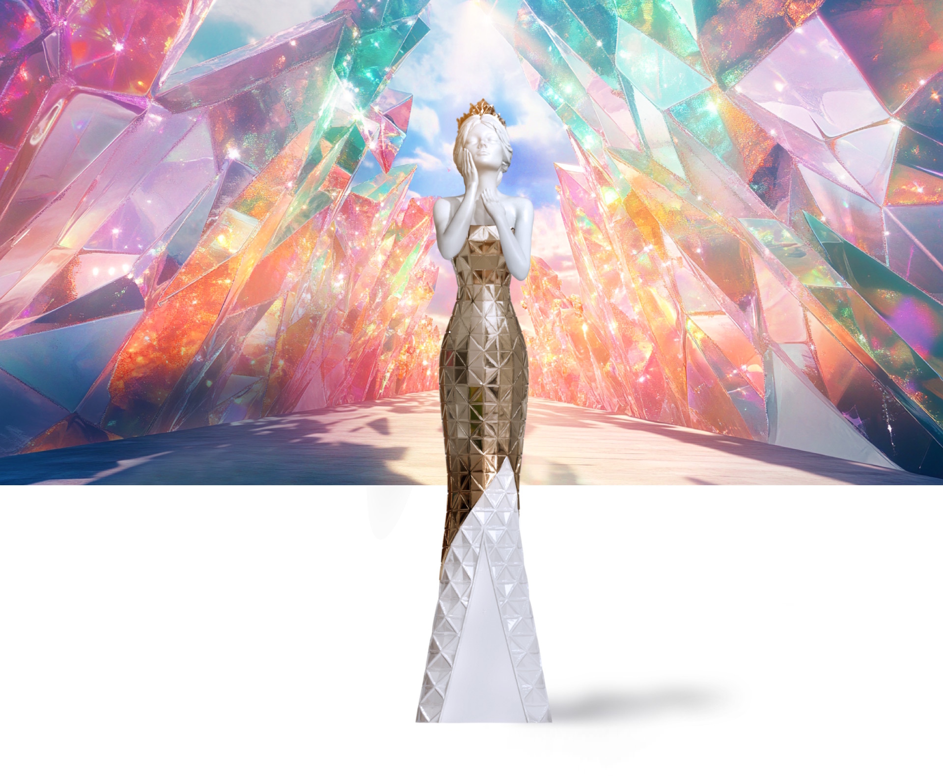 2026 MUSE Awards Statuette - The Crown of Distinction