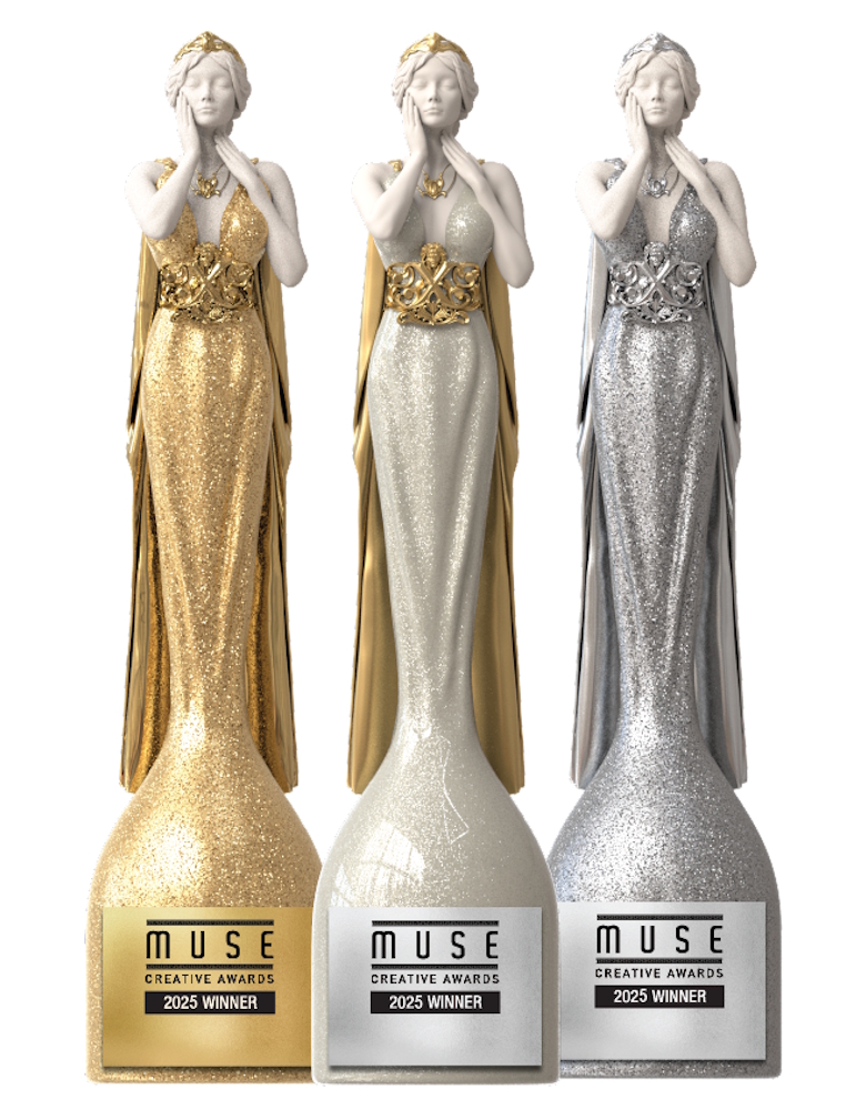 2025 MUSE Awards Statuettes