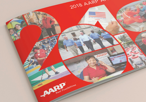 MUSE Winner - AARP 2018 Annual Report 