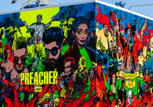 MUSE Winner - Preacher Season 4: Painted Mural