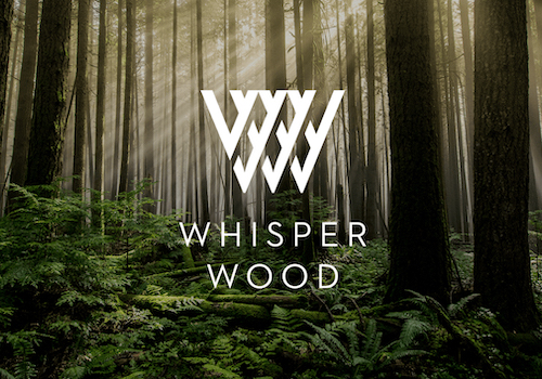 MUSE Advertising Awards - Whisper Wood Brand Identity Development