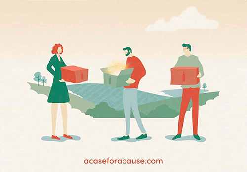 MUSE Winner - #ACaseForACause - In Support of the Wine Industry 
