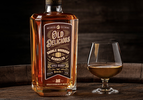 MUSE Advertising Awards - Old Delicious Double Bourbon-barreled Apple Brandy