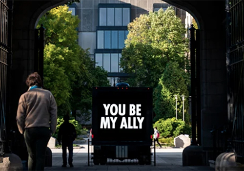 MUSE Advertising Awards - Jenny Holzer | You Be My Ally