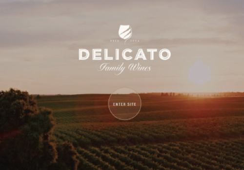 MUSE Winner - Delicato Family Wines, Corporate Website Refresh