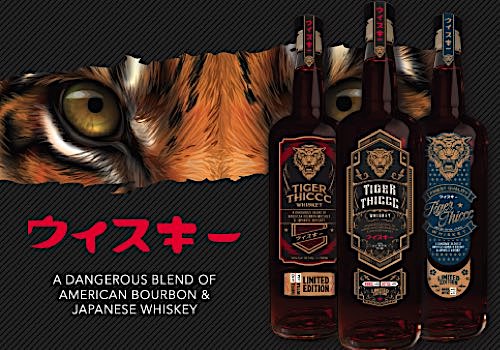MUSE Advertising Awards - Tiger Thiccc Whiskey Label Design