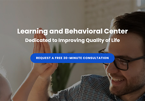 MUSE Winner - Learning & Behavioral Center Website Design