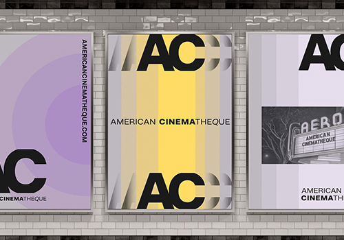 MUSE Winner - American Cinematheque Brand Identity 