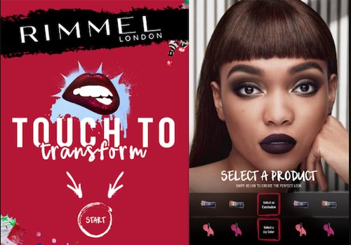 MUSE Winner - Rimmel Rite Aid: Virtual Beauty Stations