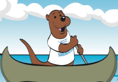 MUSE Winner - Otter Savewater Promotes Conservation Month