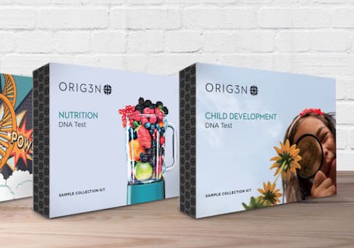 MUSE Winner - Orig3n DNA Test Packaging: Core Products