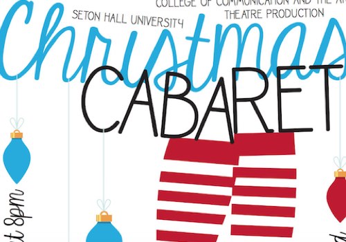 MUSE Advertising Awards - Christmas Cabaret Theatre Poster