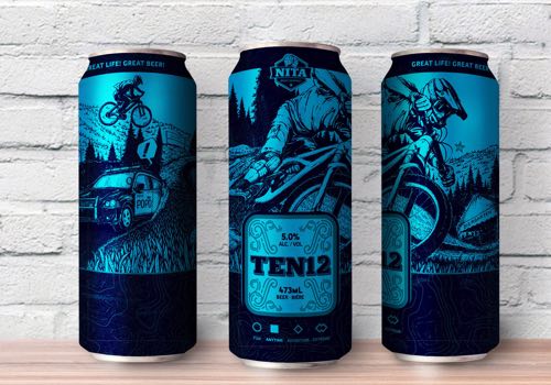 MUSE Winner - Nita Beer Company - Ten12 Can Design