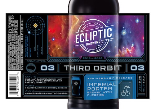 MUSE Advertising Awards - Ecliptic Brewing Third Orbit Limited Anniversary Release