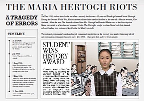 MUSE Advertising Awards - Racial Riots in Singapore -- The Maria Hertogh Story