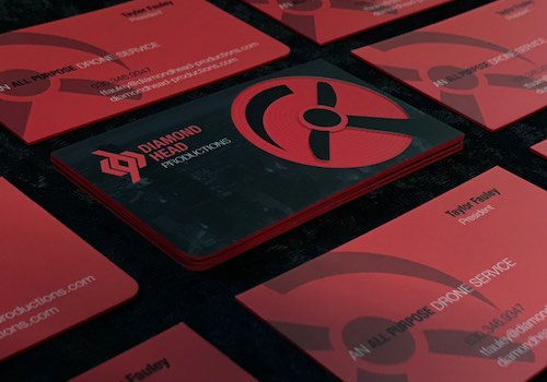 MUSE Advertising Awards - Drone Business Card Design