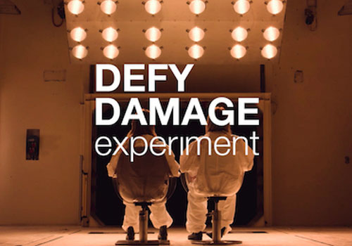 MUSE Advertising Awards - Defy Damage Experiment