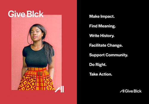 MUSE Advertising Awards - Give Blck
