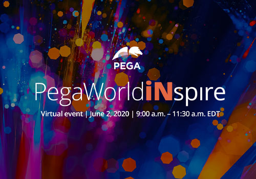 MUSE Advertising Awards - PegaWorld iNspire conference branding: From live to virtual