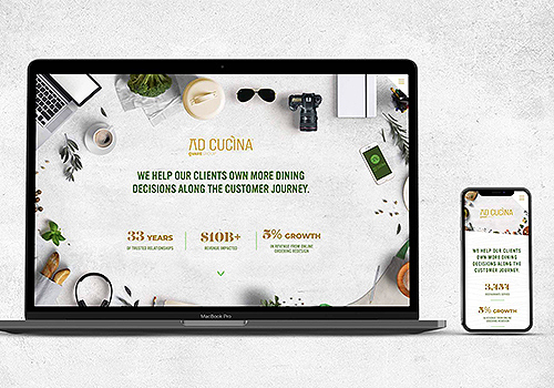MUSE Winner - Ad Cucina Website