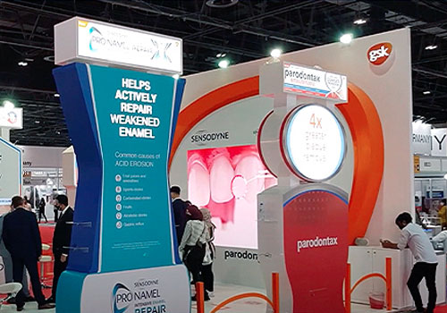 MUSE Advertising Awards - Sensodyne & Parodontax Touch-Free Interactive Stand