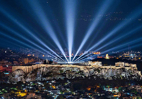 MUSE Winner - Acropolis Lights - Audiovisual Launch Event