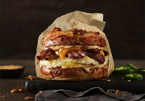 MUSE Advertising Awards - Einstein Bros. Bagels Launches Texas Brisket Egg Sandwich