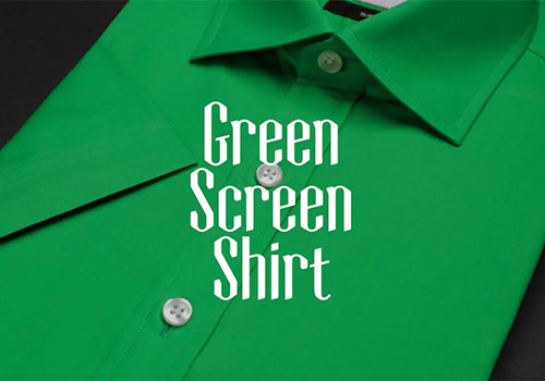 MUSE Advertising Awards - Green Screen Shirt