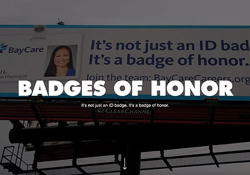 MUSE Advertising Awards - Badges of Honor