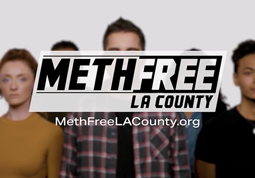 MUSE Advertising Awards - MethFree LA County: Behind the Face