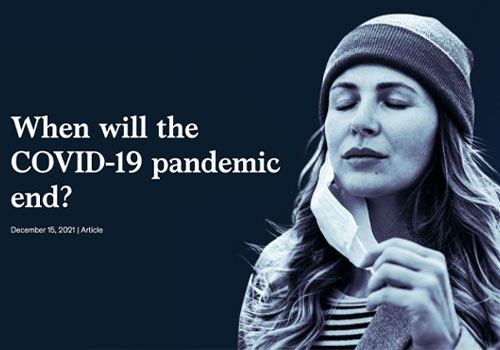 MUSE Advertising Awards - When will the COVID-19 pandemic end?