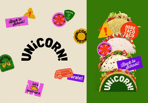 MUSE Advertising Awards - Unicorn Taco Rebrand