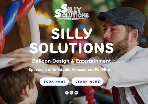 MUSE Advertising Awards - Silly Solutions Website
