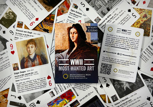 MUSE Advertising Awards - WWII Most Wanted Art™ playing cards