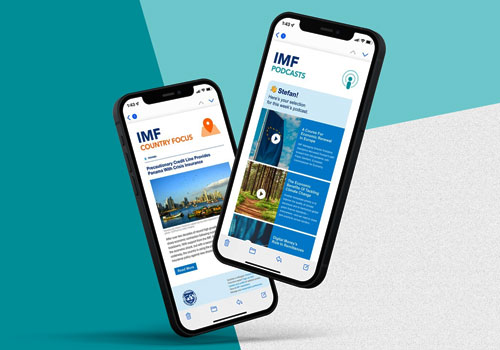 MUSE Advertising Awards - IMF Newsletters Mobile-first Redesign
