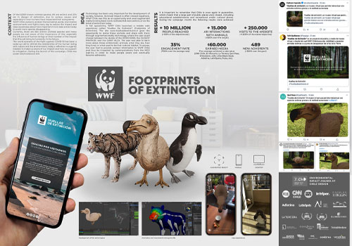 MUSE Advertising Awards - Footprints of Extinction