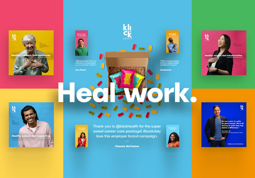 MUSE Advertising Awards - Klick Health - Heal Work Recruiting Campaign 