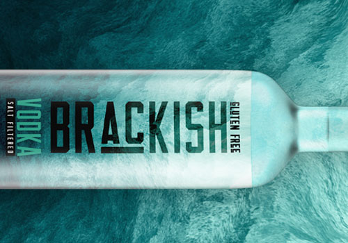 MUSE Advertising Awards - Brackish Vodka Bottle