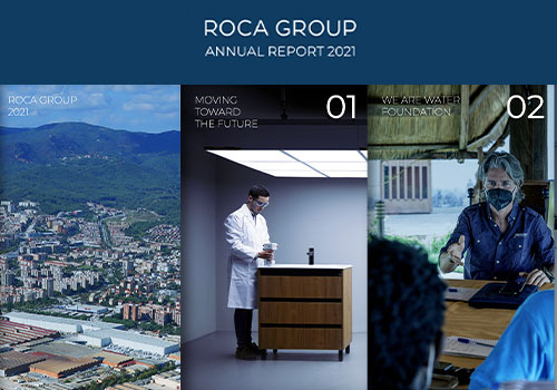 MUSE Winner - Roca Group's 2021 Annual Report