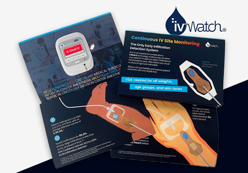 MUSE Advertising Awards - Interactive Brochure with 3D ivWatch Sensor