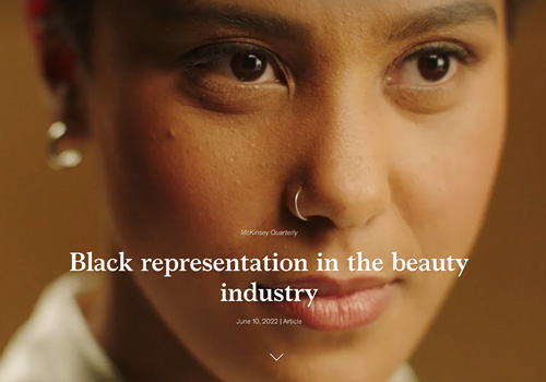 MUSE Advertising Awards - Black representation in the beauty industry