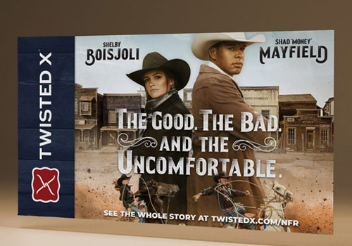 MUSE Advertising Awards - Twisted X Takes on the Wild West