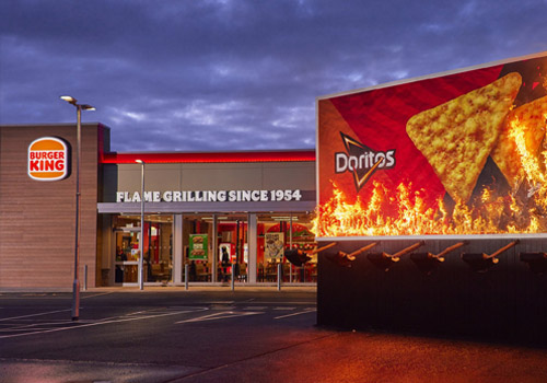 MUSE Advertising Awards - Doritos x Burger King: The Flaming Billboard