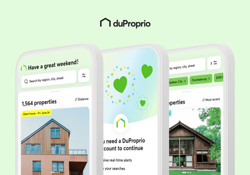 MUSE Winner - DuProprio: Finding your next home