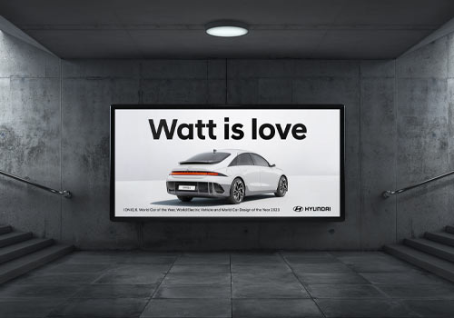 MUSE Advertising Awards - Hyundai Ioniq 6 - launch - Watt's Next