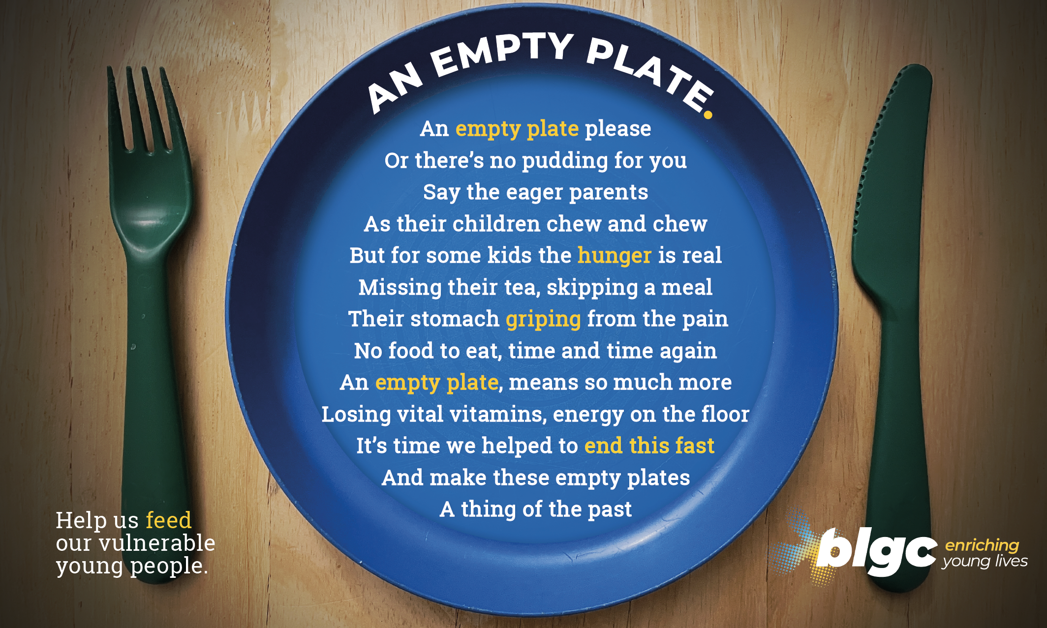 MUSE Advertising Awards - An Empty Plate