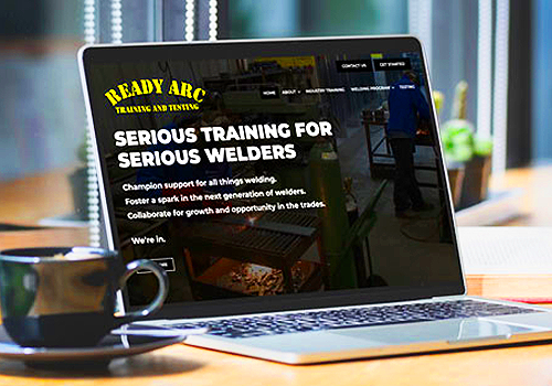 MUSE Advertising Awards - Ready Arc Training and Testing Website Redesign