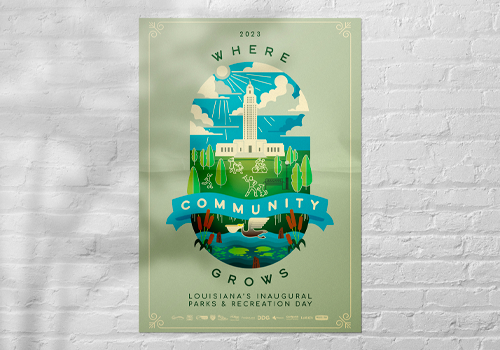 MUSE Winner - Where Community Grows Poster