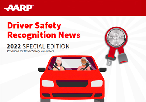 MUSE Advertising Awards - AARP Driver Safety Volunteer Recognition Newsletter