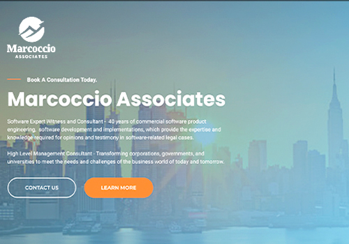 MUSE Winner - Marcoccio Associates - WordPress Website Design